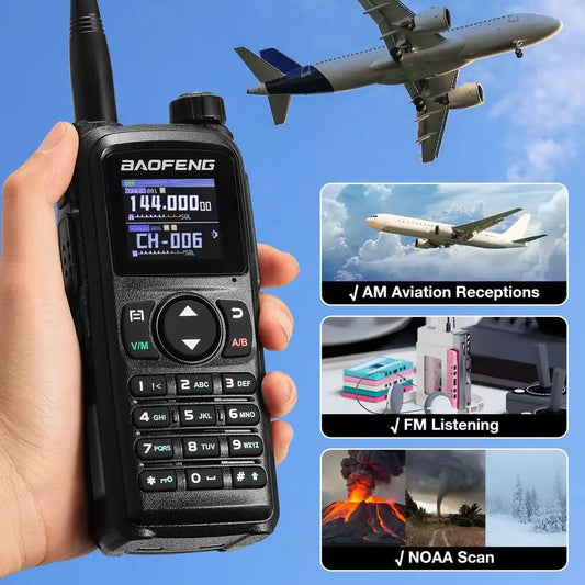 Baofeng UV-28 Pro GPS Bluetooth Multi Band Walkie Talkie Long Range Radio
