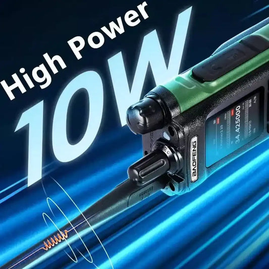 Baofeng UV-32 Long Range Walkie Talkie with GPS and Bluetooth APP Programmable