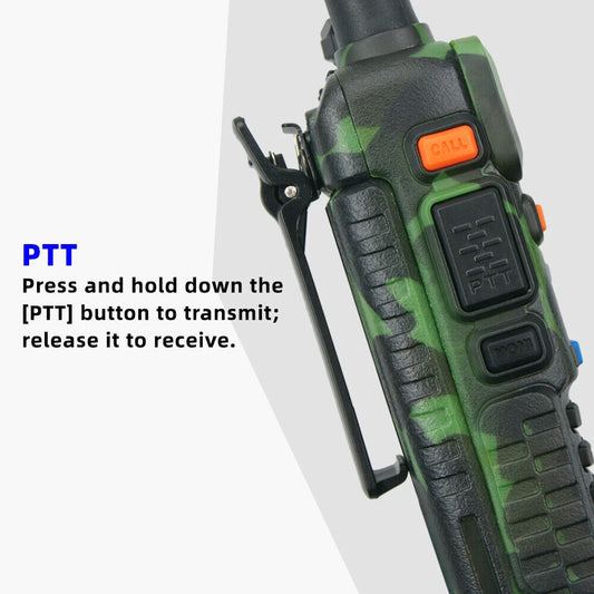Baofeng UV-5R Dual Band VHF UHF Two Way Radio - Green