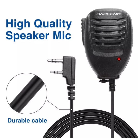 Baofeng PTT Speaker Mic for UV-5R Series / BF-F8+ / BF-888S / BF-88E Walkie Talkie