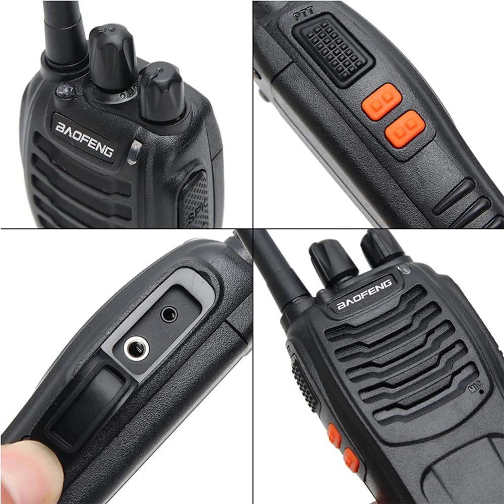 [2 Pack] Baofeng BF-888S PMR446 Licence-Free Two-Way Radios