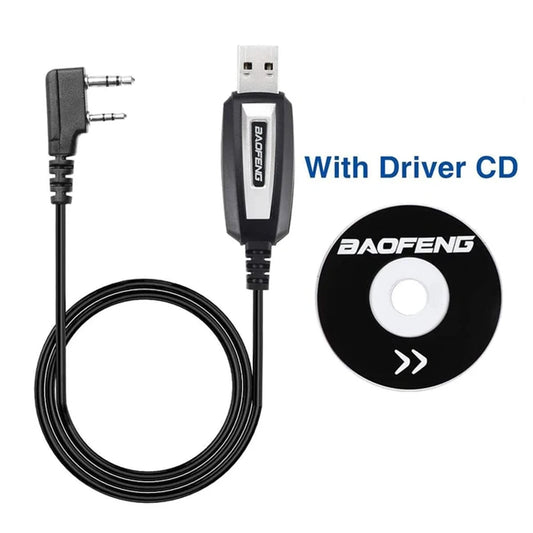 Baofeng USB Programming Cable for UV-5R Series / BF-888S / UV-82 / UV-10R / BF-R5 Walkie Talkie