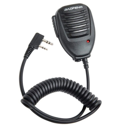 Baofeng PTT Speaker Mic for UV-5R Series / BF-F8+ / BF-888S / BF-88E Walkie Talkie